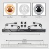 Ripoll hanging light, globe light, pendant light Amber, clear, Smoke-coloured, 4-light sources