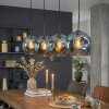 Ripoll hanging light, globe light, pendant light blue, 4-light sources