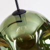 Ripoll hanging light, globe light, pendant light green, 4-light sources