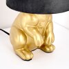 Gorman table lamp gold, 1-light source