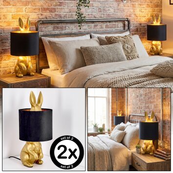 Gorman table lamp gold, 1-light source