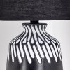 Mirvel table lamp black, white, 1-light source