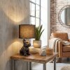 Harol table lamp chrome, black, 1-light source