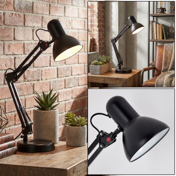 Nurmasuando desk lamp, table lamp LED black, 1-light source