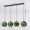 Ripoll hanging light, globe light, pendant light green, 4-light sources