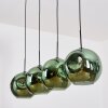 Ripoll hanging light, globe light, pendant light green, 4-light sources