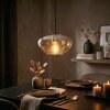 Mertola hanging light, pendant light Amber, 1-light source