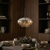 Mertola hanging light, pendant light Amber, 1-light source
