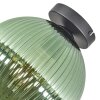 Koyoto ceiling light, globe light 25 cm green, 1-light source