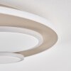 Horal ceiling light LED sand-coloured, white, 1-light source