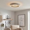 Gorim ceiling light LED grey, black, 1-light source
