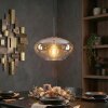 Mertola hanging light, pendant light Amber, clear, 1-light source