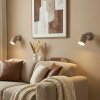 Horen wall light, wall spotlight sand-coloured, 1-light source