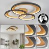 Baiyin ceiling light LED gold, black, 1-light source