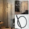 Firon floor lamp LED black, 2-light sources