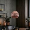 Ripoll hanging light, globe light, pendant light coppery, 1-light source