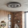 Lidor ceiling light LED anthracite, grey, black, 1-light source, Remote control