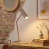 Wolar table lamp LED sand-coloured, 1-light source