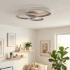 Baiyin ceiling light LED brown, white, 1-light source