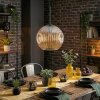 Ripoll hanging light, globe light, pendant light Amber, 1-light source