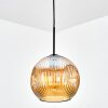 Ripoll hanging light, globe light, pendant light Amber, 1-light source