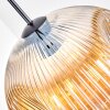 Ripoll hanging light, globe light, pendant light Amber, 1-light source