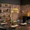 Ripoll hanging light, globe light, pendant light gold, clear, 1-light source