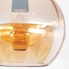 Koyoto ceiling light, globe light 20 cm Amber, 1-light source
