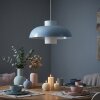 Jarik hanging light, pendant light blue, 1-light source
