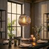 Ripoll hanging light, globe light, pendant light Smoke-coloured, 1-light source
