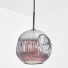 Ripoll hanging light, globe light, pendant light Smoke-coloured, 1-light source