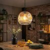 Ripoll hanging light, globe light, pendant light Amber, clear, 1-light source