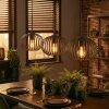 Oravi hanging light, pendant light black, 3-light sources