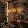 Mulstrand hanging light, pendant light Ecru, 3-light sources