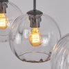 Koyoto hanging light, pendant light clear, 3-light sources