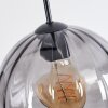 Koyoto hanging light, globe light, pendant light Amber, clear, Smoke-coloured, 3-light sources