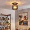 Koyoto ceiling light, globe light 25 cm Smoke-coloured, 1-light source