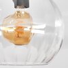 Koyoto ceiling light, globe light 25 cm clear, 1-light source