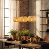 Bauro hanging light, pendant light Ecru, 3-light sources
