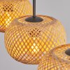 Bauro hanging light, pendant light Ecru, 3-light sources