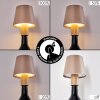Salgadinho Outdoor table lamp, table lamp LED sand-coloured, 1-light source