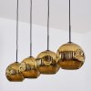 Ripoll hanging light, globe light, pendant light gold, 4-light sources