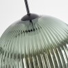 Koyoto hanging light, globe light, pendant light 30 cm green, 3-light sources
