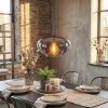 Mertola hanging light, pendant light Smoke-coloured, 1-light source