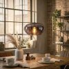 Mertola hanging light, pendant light Smoke-coloured, 1-light source