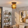 Ripoll ceiling light, globe light gold, 1-light source