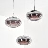 Ironel hanging light, pendant light LED black, 1-light source