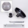 Koyoto ceiling light, globe light 30 cm Smoke-coloured, 1-light source