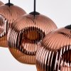 Ripoll hanging light, globe light, pendant light coppery, 4-light sources