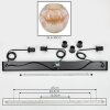Ripoll hanging light, globe light, pendant light Amber, 3-light sources